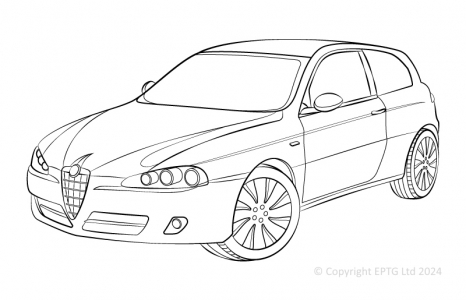 Powerflex Buchsen Alfa Romeo 147 (00-10), 156 (97-07), GT (03-10)