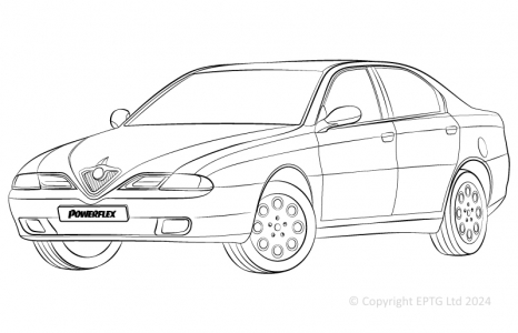 Powerflex Buchsen Alfa Romeo 166