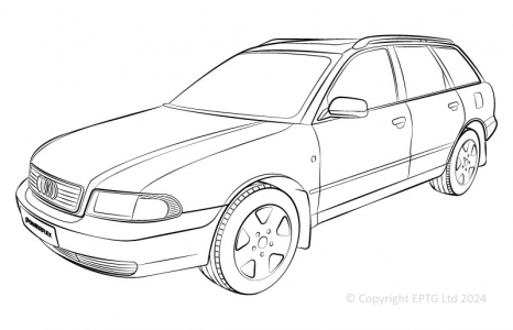 Powerflex Buchsen Audi A4 Avant 2WD (1995 - 2001)