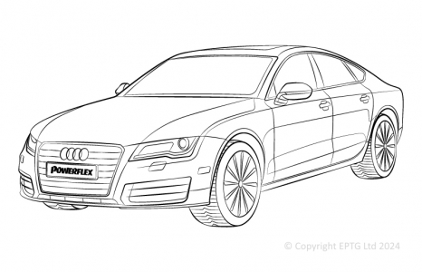 Powerflex Buchsen Audi A7 (2012-)