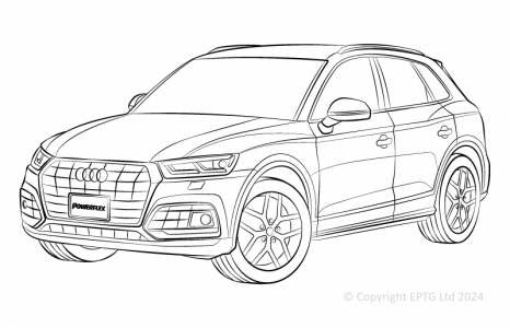 Powerflex Buchsen Audi Q5 (2008-2017)