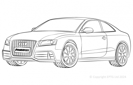 Powerflex Buchsen Audi RS5 (2010-)
