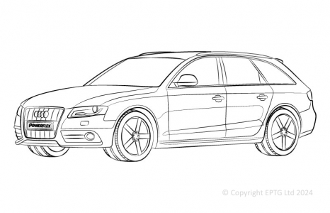 Powerflex Buchsen Audi S4 (2009-2016)