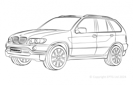 Powerflex Buchsen BMW E53 X5 (1999-2006)