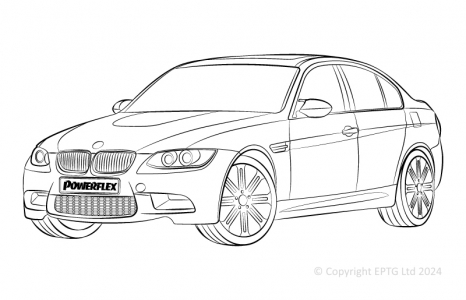 Powerflex Buchsen BMW E90, E92 & E93 3 Series M3 (2006-2010)
