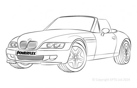 Powerflex Buchsen BMW Z3 (1994 - 2002)