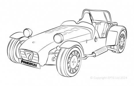 Powerflex Buchsen Caterham 7 (DeDion Without Watts Linkage)