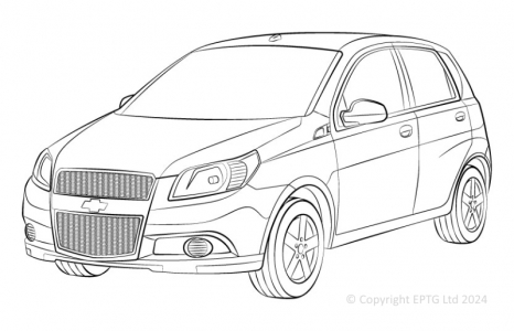 Powerflex Buchsen Chevrolet Aveo/Kalos (2002-2011)