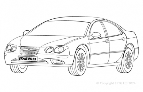 Powerflex Buchsen Chrysler 300M (1998 - 2004)