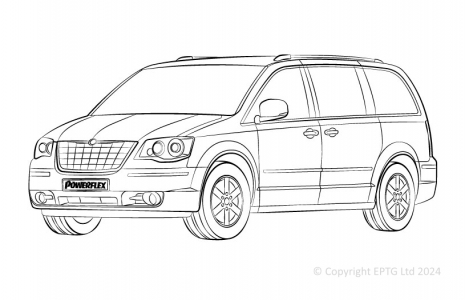 Powerflex Buchsen Chrysler Voyager / Grand Voyager (1996 - 2011)
