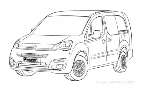 Powerflex Buchsen Citroen Berlingo (2008-on)