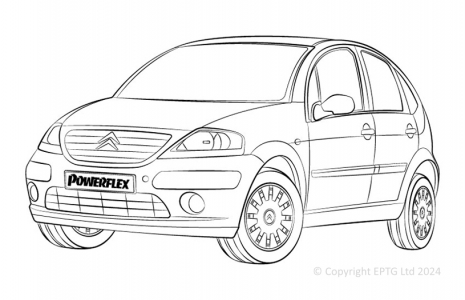 Powerflex Buchsen Citroen C3
