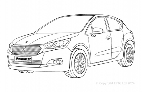 Powerflex Buchsen Citroen DS4 (2010-on)