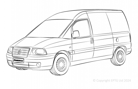 Powerflex Buchsen Citroen Jumpy / Dispatch (1995 - 2007)
