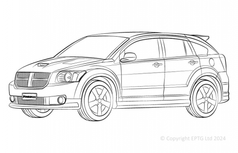 Powerflex Buchsen Dodge Caliber (2007 - 2011)
