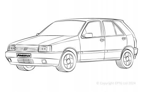 Powerflex Buchsen Fiat Tipo (1988-1995)