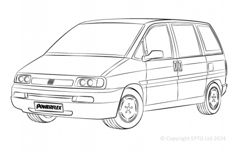 Powerflex Buchsen Fiat Ulysse (1994 - 2002)