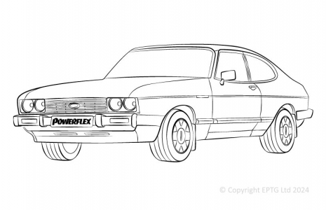 Powerflex Buchsen Ford Capri