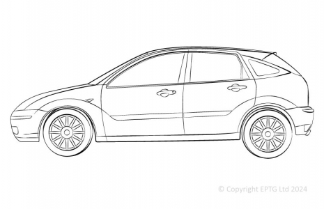 Powerflex Komplettset Ford Focus Mk1 ST (up to 2006)