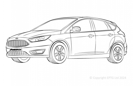 Powerflex Buchsen Ford Focus Mk3 (2011-)