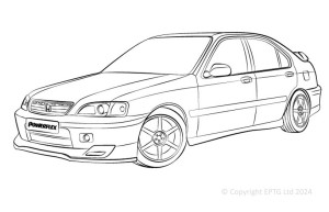 Civic Mk6 MA-MC Incl Aerodeck & Domani (1995-2005)