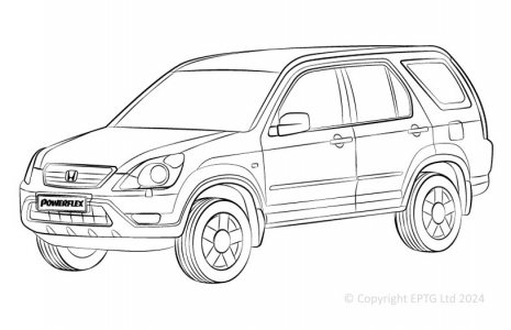 Powerflex Buchsen Honda CR-V (2002-2006)
