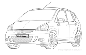 Powerflex Buchsen Honda Jazz (2001 - 2011)