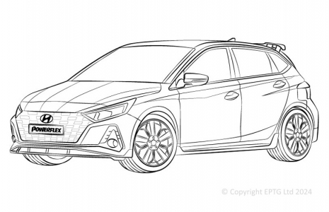 Powerflex Buchsen Hyundai i30 / i35 (2007 on)