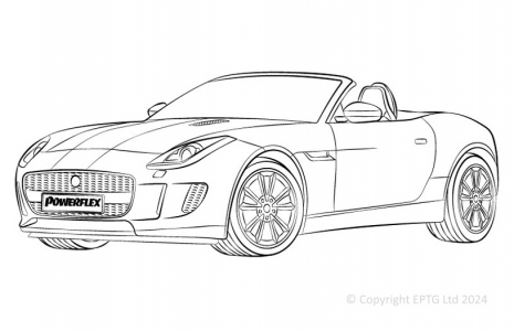 Powerflex Buchsen Jaguar (Daimler) F Type (2013-)