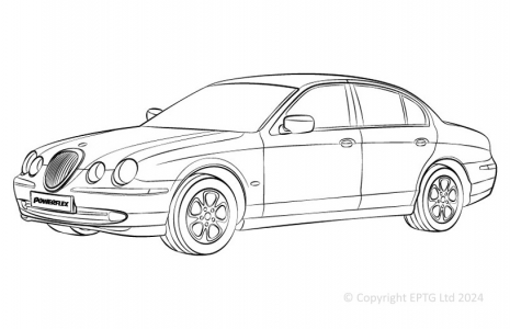 Powerflex Buchsen Jaguar (Daimler) S Type (1998-2002)