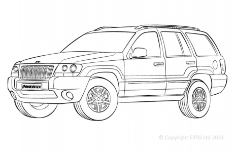 Powerflex Buchsen Jeep Grand Cherokee (WG & WJ)