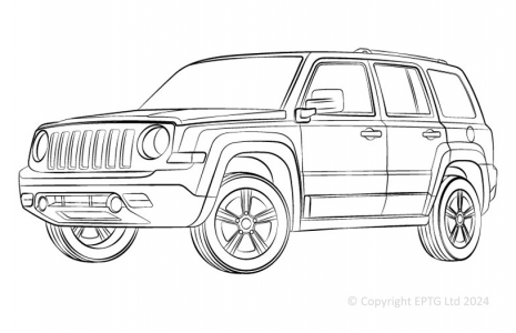 Powerflex Buchsen Jeep Patriot (2007 - 2011)