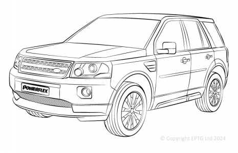 Powerflex Buchsen Land Rover Freelander