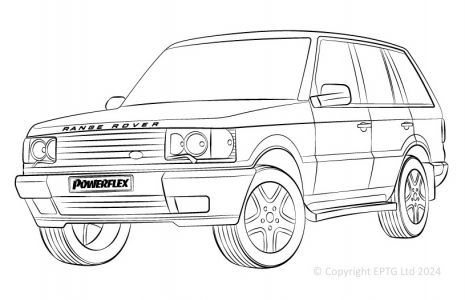 Powerflex Buchsen Land Rover Range Rover (1994-2002)