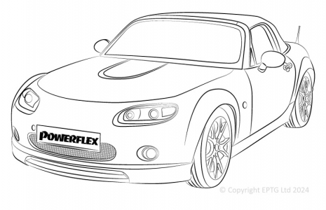 Powerflex Buchsen Mazda MX-5 MK3 2005 on