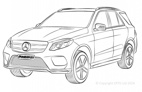 M-Class, GLE, GL-Class, GLS W166 / X166 (2011-)
