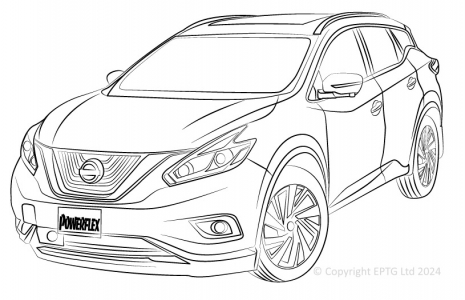 Powerflex Buchsen Nissan Murano (2003 - 2011)