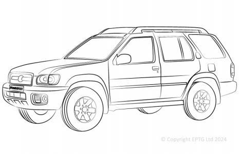Powerflex Buchsen Nissan Pathfinder (1996 - 2004)
