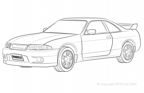 Skyline R33 4WD Incl. GT-R & GTS4(1993-1998)