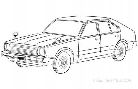 Powerflex Buchsen Nissan Sunny/Pulsar N10-N16 (1981 - 2006)