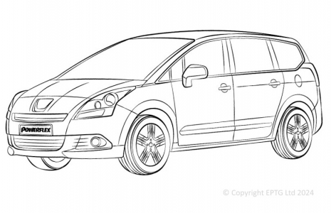 Powerflex Buchsen Peugeot 5008 (2009-on)