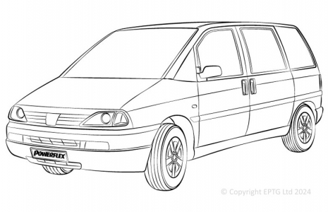 Powerflex Buchsen Peugeot 806 (1994 - 2002)