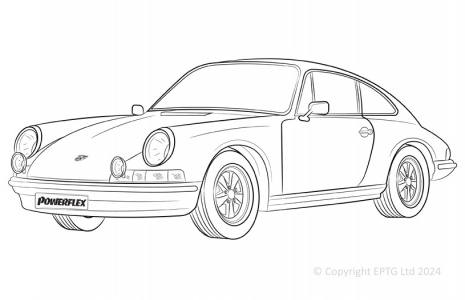 Powerflex Buchsen Porsche 911 Classic (1969 - 1973)