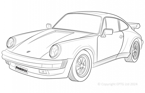 Powerflex Buchsen Porsche 911 Classic (1978 - 1989) Turbo
