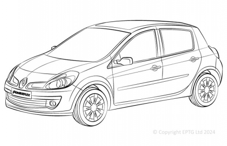 Powerflex Buchsen Renault Clio III (2005 - 2012)