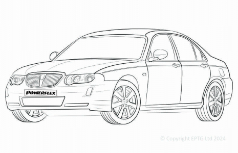 Powerflex Buchsen Rover 75
