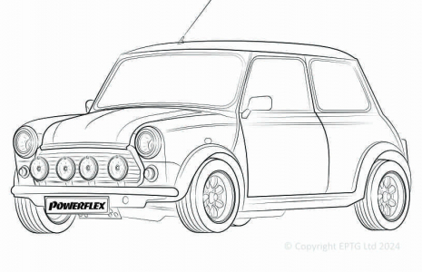 Powerflex Buchsen Rover Mini