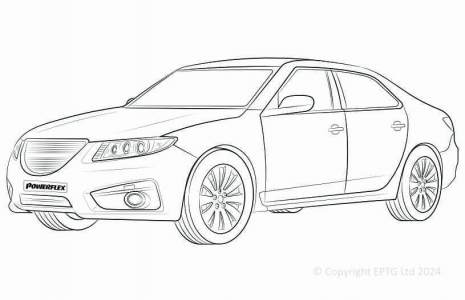 9-5 YS3G 2WD (2010-2012)
