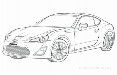 Powerflex Buchsen Scion FR-S Road