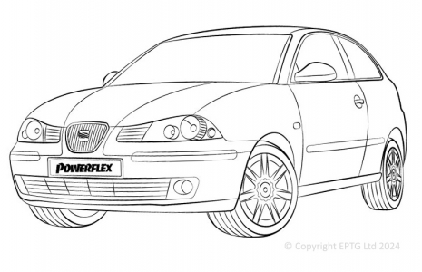 Powerflex Buchsen Seat Ibiza 6L (2002-2008)